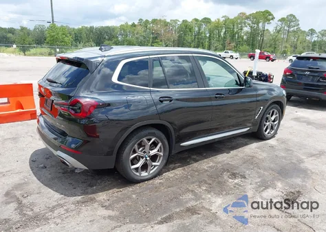 2024 BMW X3 Sdrive30I из США, поврежденный, VIN 5UX43DP01R9U54545